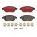 Kit de plaquettes de frein, frein à disque BREMBO XTRA LINE P 61 068X, Vignette 4