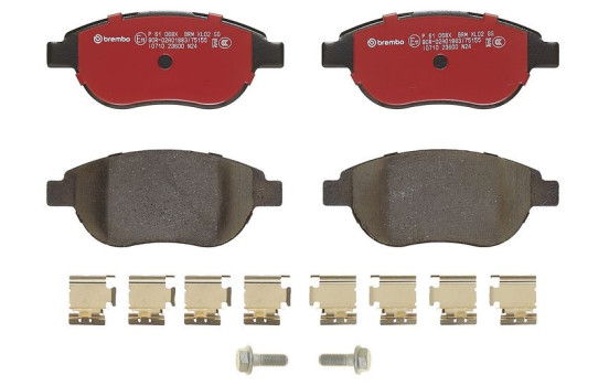 Kit de plaquettes de frein, frein à disque BREMBO XTRA LINE P 61 068X, Image 4