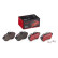 Kit de plaquettes de frein, frein à disque BREMBO XTRA LINE P 61 075X