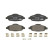 Kit de plaquettes de frein, frein à disque BREMBO XTRA LINE P 61 101X, Vignette 4
