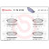 Kit de plaquettes de frein, frein à disque BREMBO XTRA LINE P 78 017X, Vignette 4