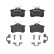 Kit de plaquettes de frein, frein à disque BREMBO XTRA LINE P 85 020X, Vignette 2