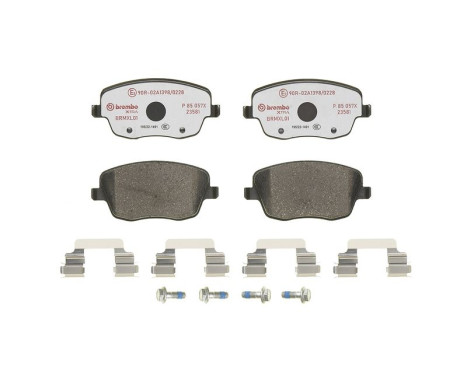 Kit de plaquettes de frein, frein à disque BREMBO XTRA LINE P 85 057X, Image 2