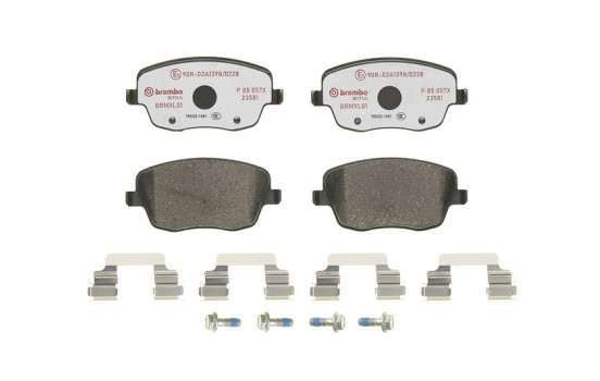 Kit de plaquettes de frein, frein à disque BREMBO XTRA LINE P 85 057X