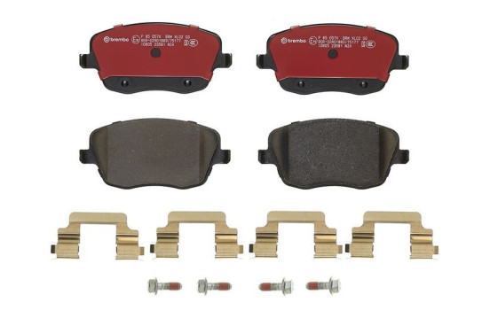 Kit de plaquettes de frein, frein à disque BREMBO XTRA LINE P 85 057X, Image 4