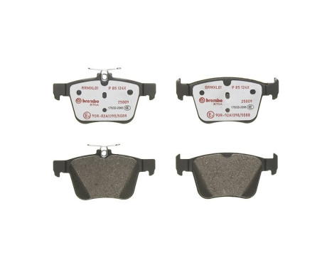 Kit de plaquettes de frein, frein à disque BREMBO XTRA LINE P 85 124X