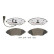 Kit de plaquettes de frein, frein à disque BREMBO XTRA LINE P 85 131X, Vignette 4