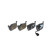 Kit de plaquettes de frein, frein à disque BREMBO XTRA LINE P 85 137X, Vignette 3