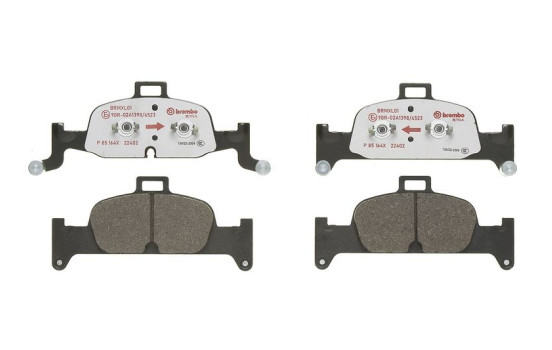 Kit de plaquettes de frein, frein à disque BREMBO XTRA LINE P 85 164X