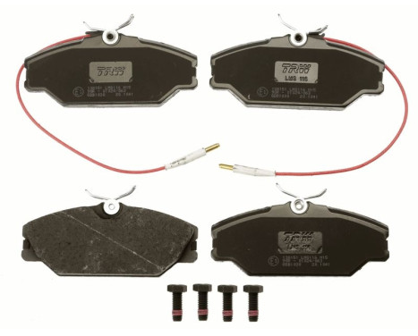 Kit de plaquettes de frein, frein à disque COTEC GDB1030 TRW, Image 3