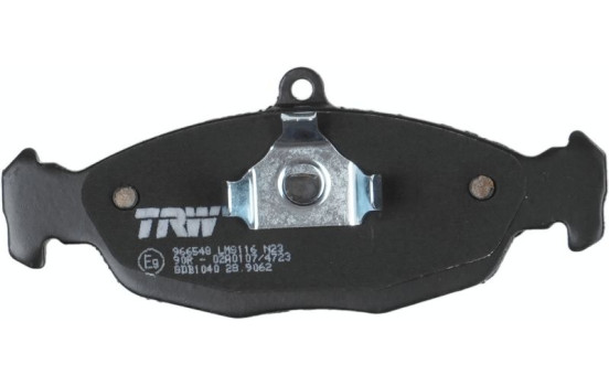 Kit de plaquettes de frein, frein à disque COTEC GDB1040 TRW, Image 6