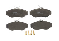 Kit de plaquettes de frein, frein à disque COTEC GDB1156 TRW