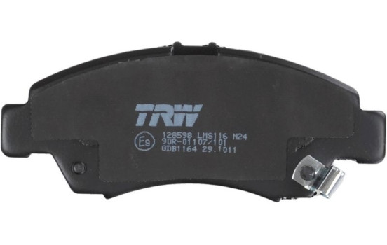 Kit de plaquettes de frein, frein à disque COTEC GDB1164 TRW, Image 6