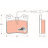 Kit de plaquettes de frein, frein à disque COTEC GDB1289 TRW, Vignette 2