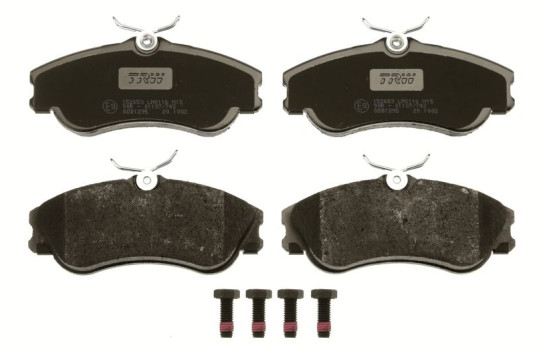 Kit de plaquettes de frein, frein à disque COTEC GDB1295 TRW, Image 3