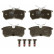 Kit de plaquettes de frein, frein à disque COTEC GDB1354 TRW, Vignette 3