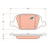 Kit de plaquettes de frein, frein à disque COTEC GDB1384 TRW, Vignette 2