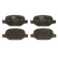 Kit de plaquettes de frein, frein à disque COTEC GDB1384 TRW, Vignette 3