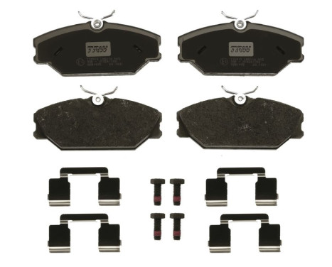 Kit de plaquettes de frein, frein à disque COTEC GDB1405 TRW, Image 3
