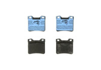 Kit de plaquettes de frein, frein à disque COTEC GDB1432 TRW