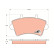 Kit de plaquettes de frein, frein à disque COTEC GDB1442 TRW, Vignette 2