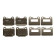 Kit de plaquettes de frein, frein à disque COTEC GDB1457 TRW, Vignette 3