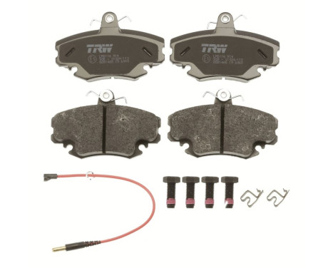 Kit de plaquettes de frein, frein à disque COTEC GDB1465 TRW, Image 3