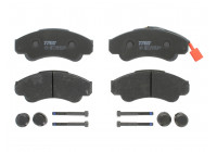 Kit de plaquettes de frein, frein à disque COTEC GDB1518 TRW
