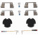 Kit de plaquettes de frein, frein à disque COTEC GDB1542 TRW, Vignette 7