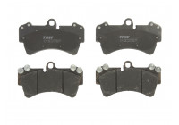 Kit de plaquettes de frein, frein à disque COTEC GDB1548 TRW