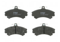 Kit de plaquettes de frein, frein à disque COTEC GDB1584 TRW