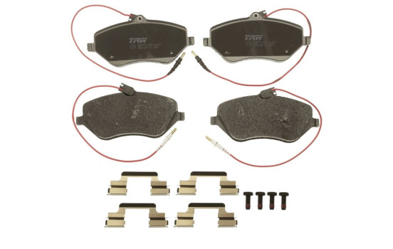 Kit de plaquettes de frein, frein à disque COTEC GDB1595 TRW, Image 3