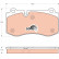 Kit de plaquettes de frein, frein à disque COTEC GDB1667 TRW, Vignette 2