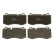 Kit de plaquettes de frein, frein à disque COTEC GDB1667 TRW, Vignette 3