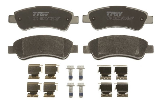 Kit de plaquettes de frein, frein à disque COTEC GDB1682 TRW, Image 3