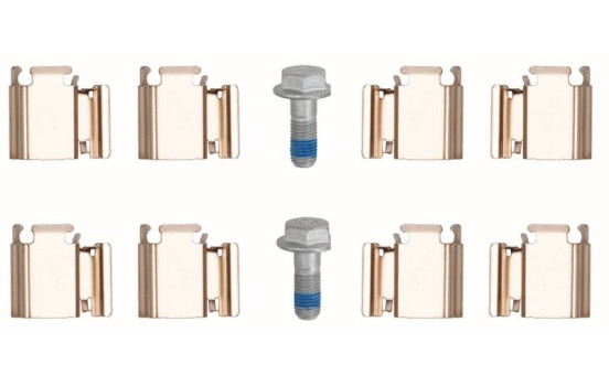 Kit de plaquettes de frein, frein à disque COTEC GDB1701 TRW, Image 8