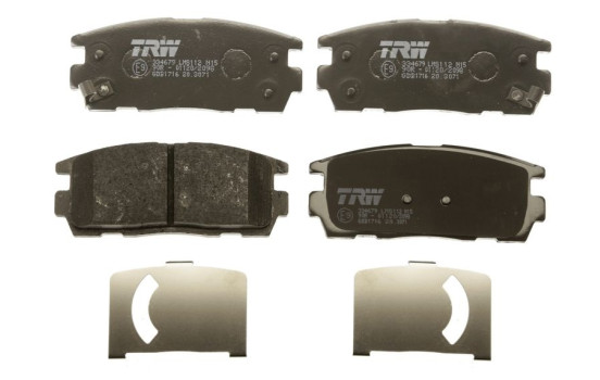 Kit de plaquettes de frein, frein à disque COTEC GDB1716 TRW, Image 3