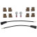 Kit de plaquettes de frein, frein à disque COTEC GDB1723 TRW, Vignette 8