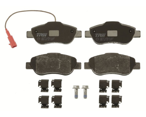 Kit de plaquettes de frein, frein à disque COTEC GDB1746 TRW, Image 3