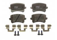 Kit de plaquettes de frein, frein à disque COTEC GDB1763 TRW