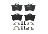Kit de plaquettes de frein, frein à disque COTEC GDB1799 TRW