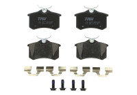 Kit de plaquettes de frein, frein à disque COTEC GDB1813 TRW