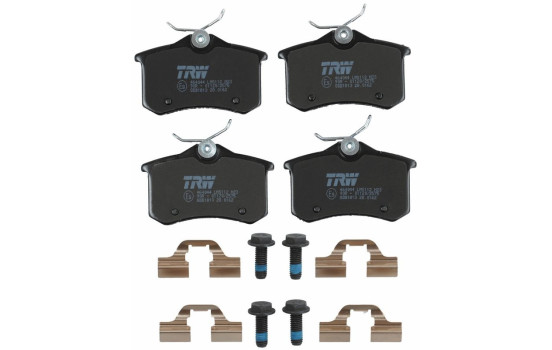 Kit de plaquettes de frein, frein à disque COTEC GDB1813 TRW, Image 4