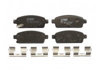 Kit de plaquettes de frein, frein à disque COTEC GDB1844 TRW