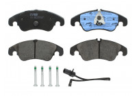 Kit de plaquettes de frein, frein à disque COTEC GDB1908 TRW