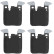 Kit de plaquettes de frein, frein à disque COTEC GDB2028 TRW, Vignette 4