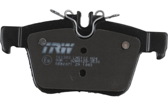 Kit de plaquettes de frein, frein à disque COTEC GDB2071 TRW, Image 6