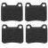 Kit de plaquettes de frein, frein à disque COTEC GDB294 TRW, Vignette 5
