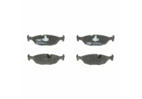 Kit de plaquettes de frein, frein à disque COTEC GDB299 TRW