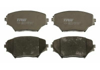 Kit de plaquettes de frein, frein à disque COTEC GDB3251 TRW